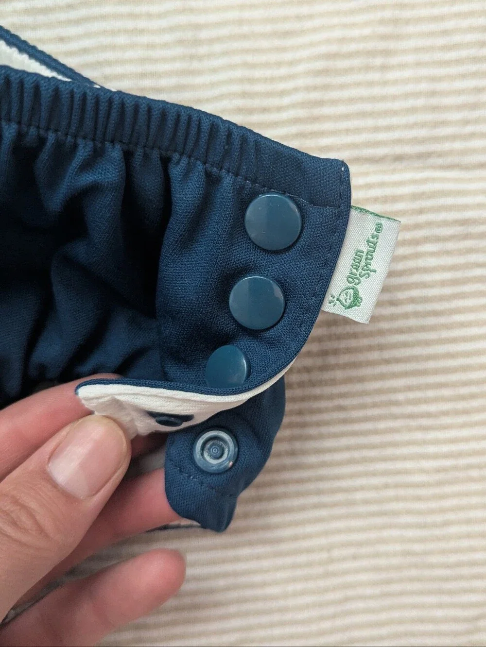 Navy Blue Swim Diaper